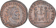 Fraction Æ Münze, Maximianus, Kyzikos, SS, Bronze -