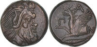 Æ Münze, Cimmerian Bosporos, Pantikapaion, SS+, Bronze -