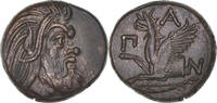 Æ Münze, Cimmerian Bosporos, Pantikapaion, SS+, Bronze -