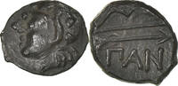 Æ Münze, Cimmerian Bosporos, Pantikapaion, SS, Bronze -