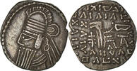 Drachm Münze, Parthia (Kingdom of), Vologases IV, Ekbatana, SS -
