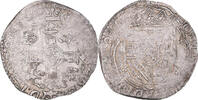 Spanische Niederlande Double Patard Münze, Philip II, Tournai, S+ -