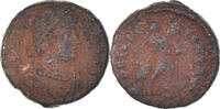 Follis Münze, Valens, Antioch, S, Bronze -