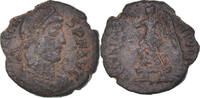 Follis Münze, Valens, S, Bronze -