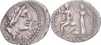 Denarius Münze, Postumia, Rome, SS, Silber, Crawford:335/1c -