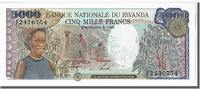 Ruanda 5000 Francs Geldschein, 1988-01-01, UNZ -