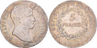 Frankreich 5 Francs Münze, Bonaparte Premier Consul, Paris, S+ -