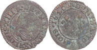 Frankreich Denier Tournois Louis XIII, Bordeaux, Kupfer, S, CGKL:300b4 -