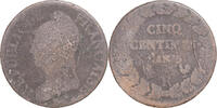 Frankreich 5 Centimes Münze, Dupré, Orléans, SGE+, Kupfer -