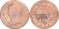 Frankreich 5 Centimes Münze, Dupré, Strasbourg, SGE+, Kupfer -