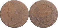 Frankreich 5 Centimes Münze, Dupré, Strasbourg, SGE+, Kupfer -
