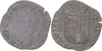Spanische Niederlande Liard Münze, Philip II, Maastricht, S+, Kupfer -