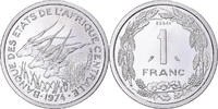 Zentralafrikanische Staaten Franc Münze, Paris, ESSAI, STGL, Aluminium -