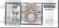 Burundi 1000 Francs Geldschein, KM:39c, UNZ -