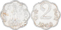India 2 Paise Münze, INDIA-REPUBLIC -