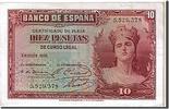 Spanien 10 Pesetas Geldschein, KM:86a, VZ+ -