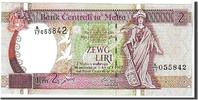 Malta 2 Liri Geldschein, UNZ -