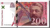 Frankreich 200 Francs Geldschein, 200 F 1995-1999 ''Eiffel'', UNZ- -