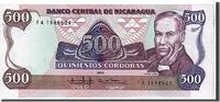 Nicaragua 500 Cordobas Geldschein, KM:155, UNZ -