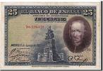 Spanien 25 Pesetas Geldschein, SS -