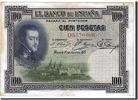 Spanien 100 Pesetas Geldschein, KM:69s, SS -