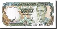 Sambia 20 Kwacha Geldschein, KM:32b, UNZ -