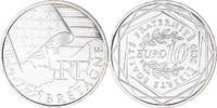 Frankreich 10 Euro Bretagne, Paris, STGL, Silber, KM:1648 -