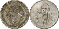 Mexiko 100 Pesos Mexico City, Silber, VZ+, KM:483.2 -