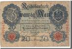 Deutschland 20 Mark Geldschein, KM:40b, S -