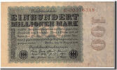 Deutschland 100 Millionen Mark Geldschein, KM:107a, SS+ -