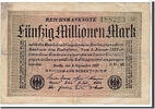 Deutschland 50 Millionen Mark Geldschein, KM:109a, SS -