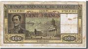Belgien 100 Francs Geldschein, S -