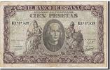 Spanien 100 Pesetas Geldschein, KM:118a, S+ -