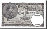 Belgien 5 Francs Geldschein, KM:93, VZ -