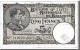 Belgien 5 Francs Geldschein, KM:93, SS -