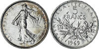 Frankreich 5 Francs 1969 Paris Münze, Semeuse, Paris, UNZ, Silber, KM:926