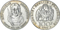 Frankreich 100 Francs Münze, Clovis, Paris, VZ, Silber, KM:1180 -