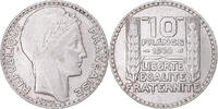Frankreich 10 Francs Münze, Paris, VZ, Argent, Gadoury:801 -