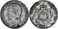 Frankreich 5 Francs Münze, Napoleon III, Napoléon III, Strasbourg -