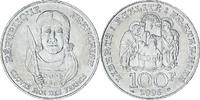 Frankreich 100 Francs Münze, Clovis, Paris, VZ, Silber, KM:1180 -
