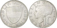 Österreich 10 Schilling Vienna, Silber, SS, KM:2882 -