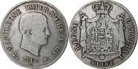 Italien Staaten 5 Lire Bologne, Silber, S+ -
