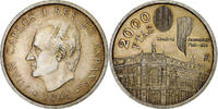 Spanien 2000 Pesetas Juan Carlos I, Madrid, Silber, SS, KM:937 -