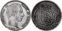 Dänemark 2 Kroner Copenhagen, Silber, SS, KM:1235.2 -