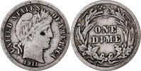 Vereinigte Staaten Dime Barber Dime, U.S. Mint, Philadelphia -