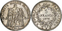Frankreich 5 Francs Hercule, Paris, SS+, Silber, KM:820.1, Gadoury:745a -