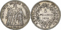 Frankreich 5 Francs FRANCE, Hercule, Paris, KM #820.1, Silver, Gadoury... -