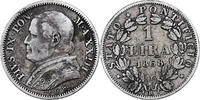 Italien Staaten Lira ITALIAN STATES, Roma, KM #1387, Silver, 4.94 -