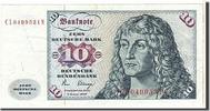 Bundesrepublik Deutschland 10 Deutsche Mark Geldschein, KM:31c, SS -