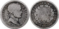 Frankreich 2 Francs Münze, Napoléon I, Paris, SGE, Silber, KM:693.1 -